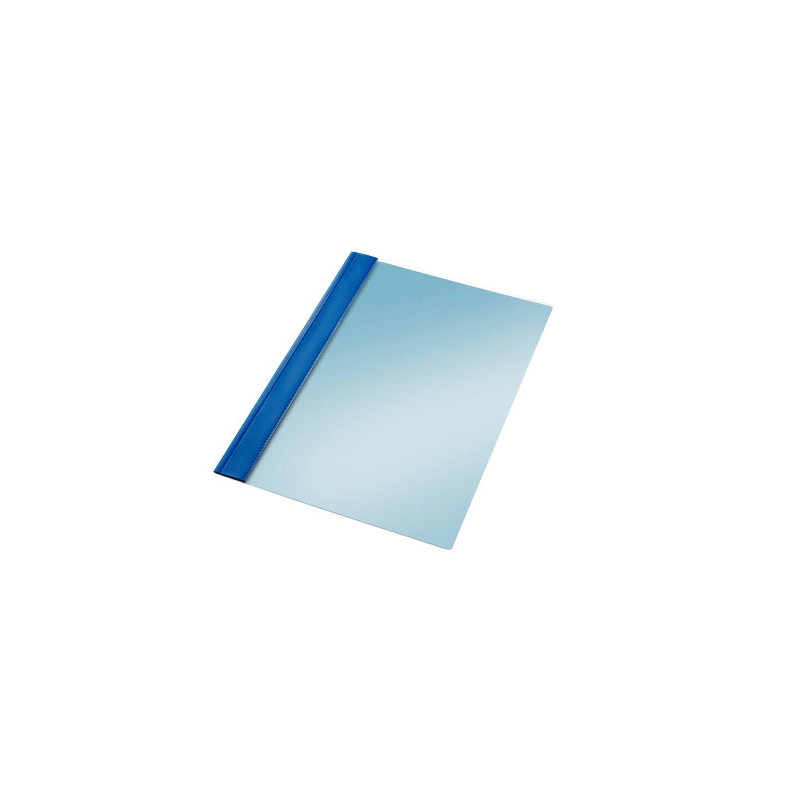 Carpeta dossier fastener plastico esselte folio 125 mc color azul caja de 50 unidades