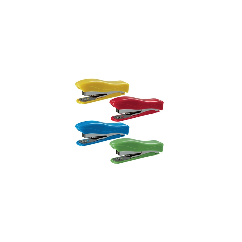 Grapadora petrus liliput 200 capacidad 12 hojas + 1 caja grapas 23/6 colores surtidos