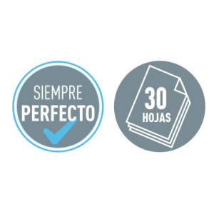 Grapadora petrus 635 azul capacidad 30 hojas