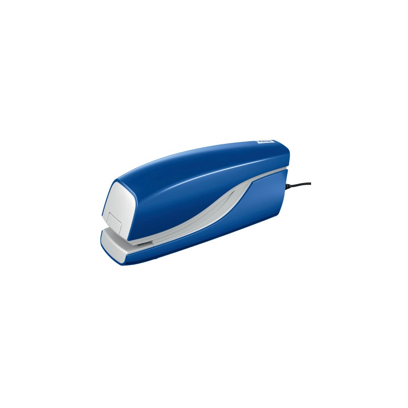 Grapadora petrus electrica e-110 contactless azul capacidad 10 hojas usa grapas n 10