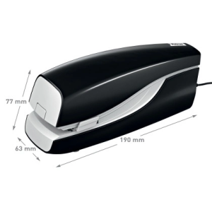 Grapadora petrus electrica e-120 contactless negro capacidad 20 hojas usa grapas 22/6 24/6 y 26/6