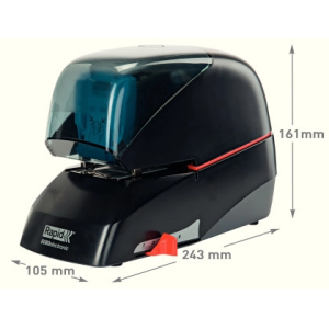 Grapadora rapid electrica 5080e capacidad 80 hojas color negro usa grapas 5080e