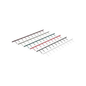 Puas gbc surebind 25mm peine 10 unidades color blanco caja de 100 peines