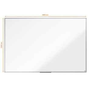 Pizarra blanca nobo essence melamina 180x120 cm