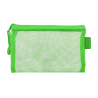 Bolsa zipper bag liderpapel poliester transpirable multiusos din a6 verde pastel