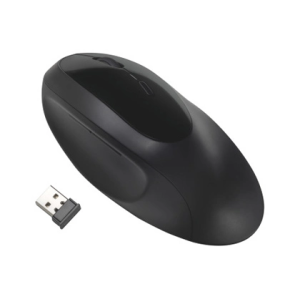Raton kensington pro fit ergo optico 1600 dpi usb 2,4 ghz inalambrico color negro