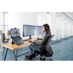 Raton kensington pro fit ergo optico 1600 dpi usb 2,4 ghz inalambrico color negro