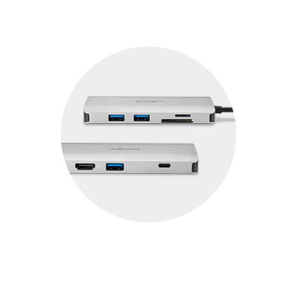 Replicador de puertos kensington uh1400p usb-c 85w potencia de paso
