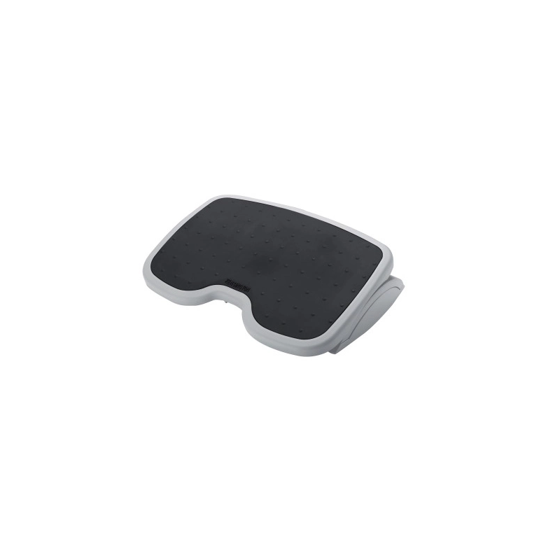 Reposapies kensington solomate regulable altura gris/negro 450x350 mm
