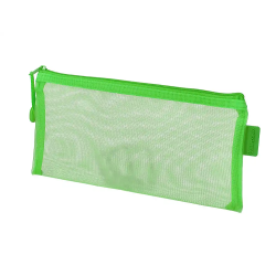Bolsa zipper bag liderpapel poliester transpirable multiusos ticket 230x115 mm verde pastel