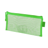 Bolsa zipper bag liderpapel poliester transpirable multiusos ticket 230x115 mm verde pastel