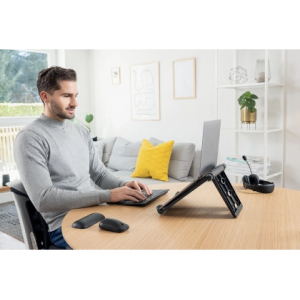 Soporte kensington smartfit easy riser con ventilacion para portatil hasta 17/' color negro 280x35x21 mm