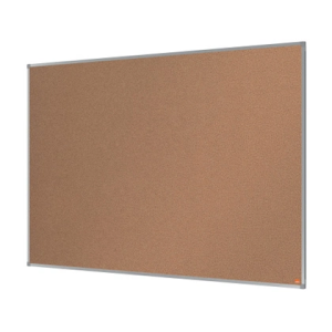 Tablero de anuncios nobo essence corcho marco aluminio 1500x1000 mm