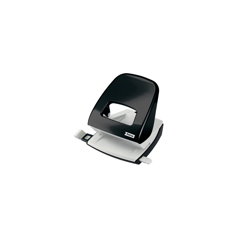 Taladrador petrus 62 wow negro metalizado capacidad 30 hojas