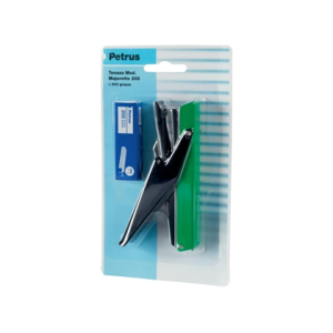 Grapadora petrus majorette de tenaza 205 capacidad 10 hojas + 1 caja grapas n 202