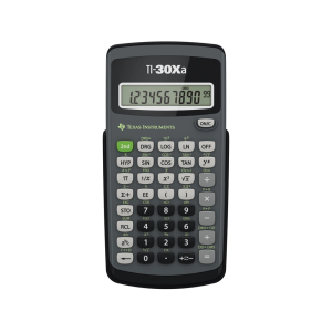 Calculadora texas instruments ti-30xa cientifica 1 linea 10 digitos