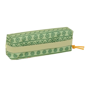 Bolso escolar portatodo safta rectangular con goma elastica 22cm mufasa 70x220x40 mm