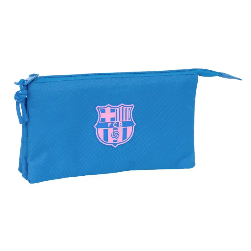 Bolso escolar portatodo safta triple f.c. barcelona girl 30x220x120 mm