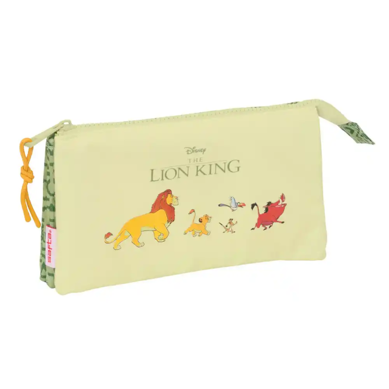 Bolso escolar portatodo safta triple mufasa 30x220x120 mm