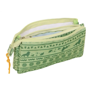Bolso escolar portatodo safta triple mufasa 30x220x120 mm