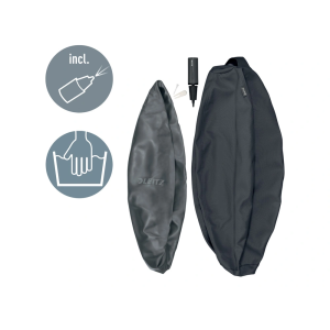 Balon de asiento leitz active sitzball antideslizante 65 cm color gris oscuro