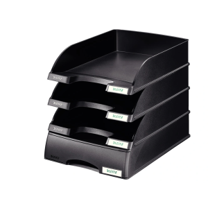 Bandeja sobremesa leitz plus standar color negro