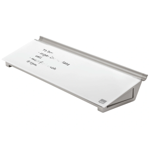 Bloc de notas sobremesa de cristal nobo diamond blanco 6x46x15 cm