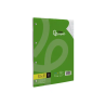 Recambio liderpapel a4 100 hojas 100gr pauta 3,5mm con margen 4 taladros