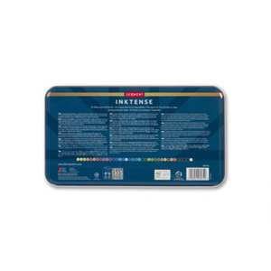 Lapices de colores derwent inktense caja metalica 36 unidades colores surtidos