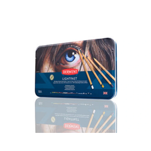 Lapices de colores derwent lightfast caja metalica 72 unidades colores surtidos