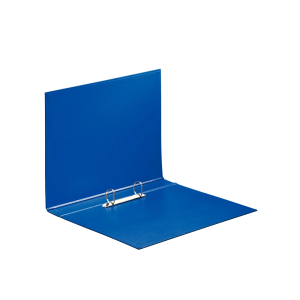 Carpeta esselte 2 anillas 25 mm folio plastico forrado con tarjetero color negro