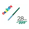 Rotulador carioca joy punta fina 2,8 mm lavable color verde