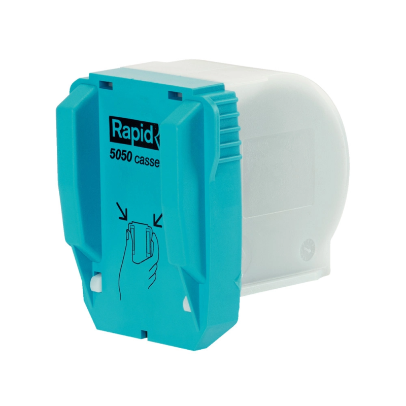 Grapas rapid para grapadora 5050e cartucho de 3x5000 unidades