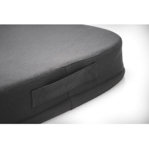 Cojin kensington ergonomico con espuma de viscoelastica color negro 355x74x21 mm