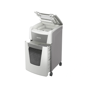 Destructora de documentos leitz iq auto+ office 300 p5 blanca