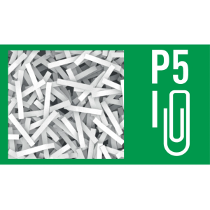 Destructora de documentos leitz iq auto+ para pequeña oficina 100 p5 blanca