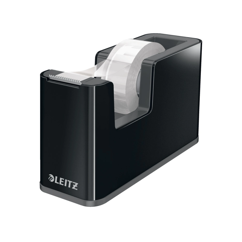 Portarrollo sobremesa leitz dual para cintas 33 mt color negro/antracita