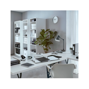 Portarrollo sobremesa leitz wow dual para cintas 33 mt color blanco/negro