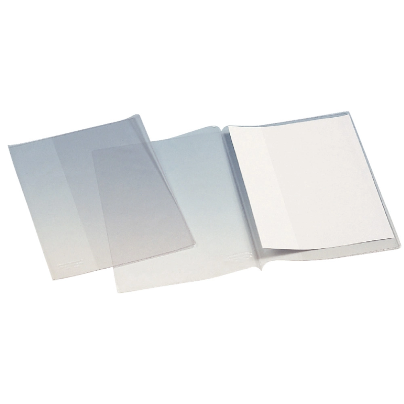 Carpeta dossier canguro esselte 133 folio pvc 140 mc transparente caja de 50 unidades