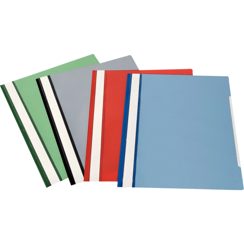 Carpeta dossier fastener plastico esselte 126 din a4 azul caja de 50 unidades