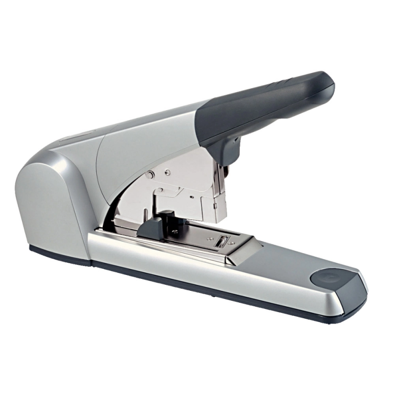 Grapadora petrus 1500 capacidad 120 hojas usa grapas 23/15xl color plata