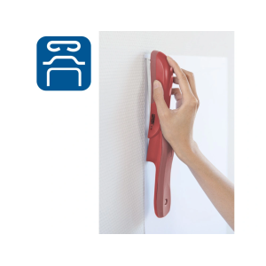 Grapadora rapid f16 capacidad 30 hojas usa grapas 24/6 y 26/6 color rojo