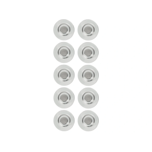 Iman para sujecion nobo 32 mm transparente 32 mm pack de 10 unidades