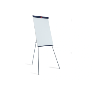 Pizarra blanca nobo con tripode basic melamina 68x184x68 cm