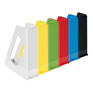 Revistero esselte europost color verde vivida 72x313x260 mm