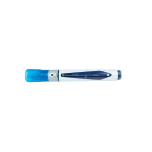 Rotulador nobo para pizarra blanca tinta liquida punta conica 3 mm azul caja de 10 unidades