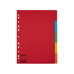 Separadores esselte din a4...