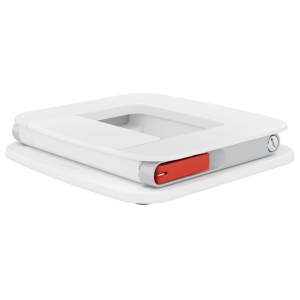 Soporte para portatil leitz ajustable en altura color blanco 253x258x45 mm