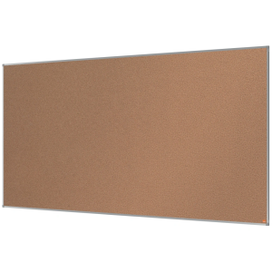 Pizarra corcho nobo essence marco aluminio 240x120 cm