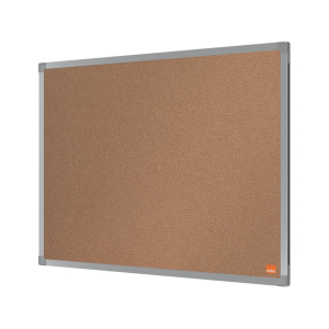 Pizarra corcho nobo essence marco aluminio 60x45 cm